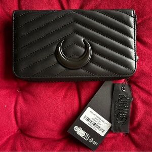 KILLSTAR Moonthorn Wallet Black Vegan Leather Gothic Occult NWT